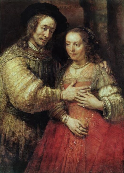 Rembrandt “Isaak-und-Rebekka“ 85.8 x 63