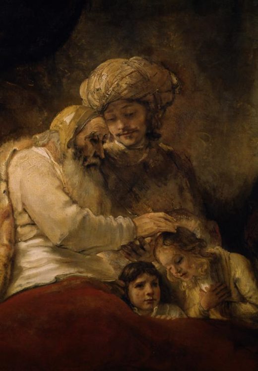 Rembrandt “Jakobs-Segen“ 58 x 46 cm 1
