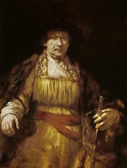 Rembrandt “Rembrand-Selbstbildnis“ 65.5 x 55.5 cm