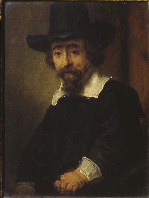 Rembrandt “Porträt-des-Arztes-Ephraim-Bueno“ 77.8 x 64