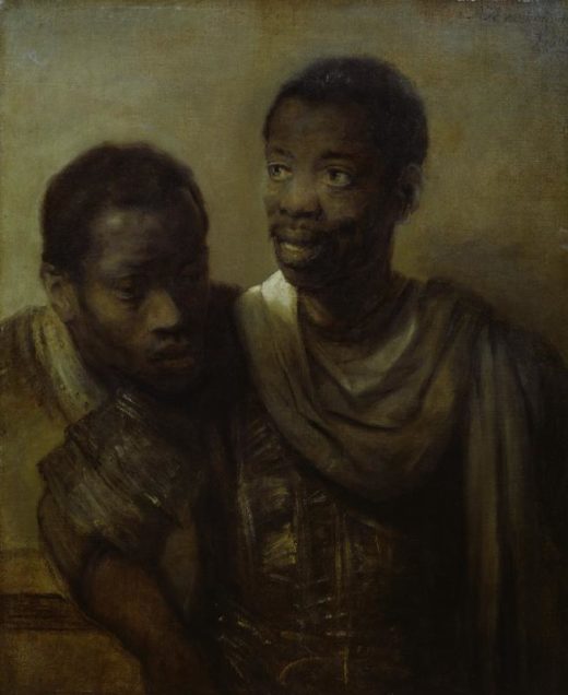Rembrandt “Zwei-Mohren“ 44 x 60 cm 1