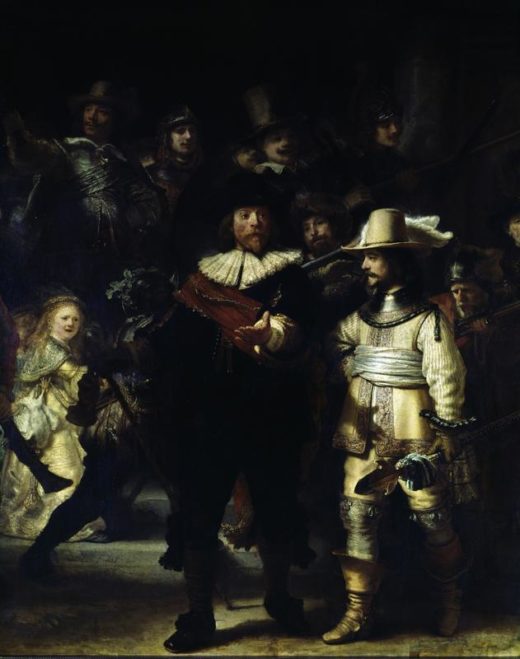 Rembrandt “Die-Nachtwache“ 49 x 39 cm 1