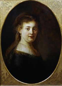 Rembrandt “Saskia-mit-Schleier“ 80 x 60 cm