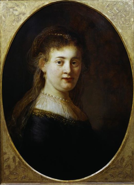 Rembrandt “Saskia-mit-Schleier“ 80 x 60 cm 1
