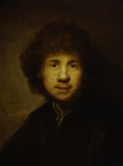 Rembrandt “Rembrand-Selbstbildnis“ 41.2 x 33.8 cm