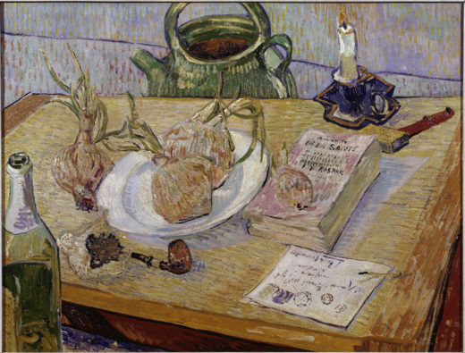 Vincent van Gogh “Stilleben mit Zeichenbrett 50 x 64 cm 1