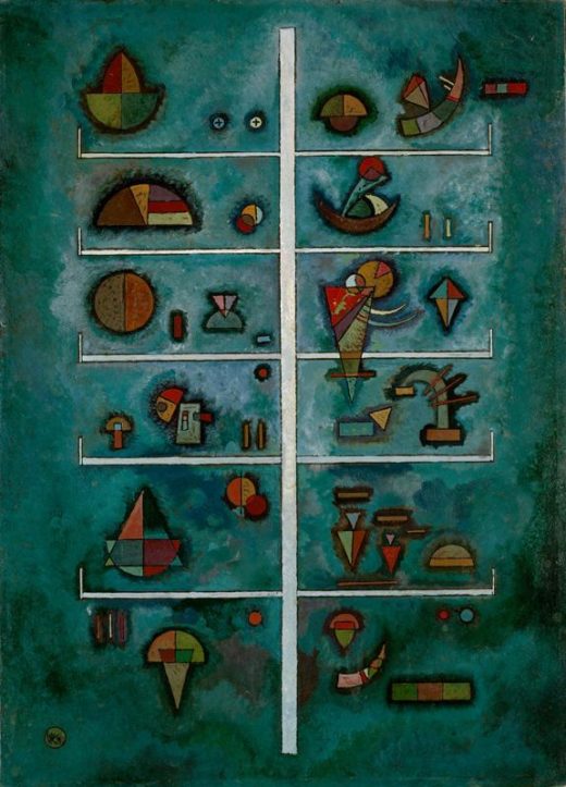 Wassily Kandinsky „Etagen“ 41 x 56 cm 1
