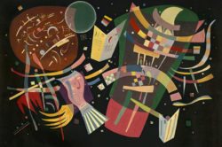Wassily Kandinsky "Komposition" 195 x 130 cm