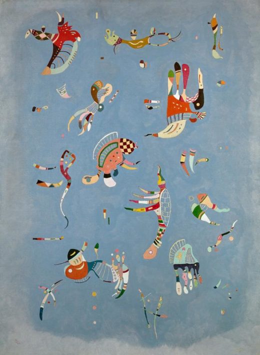 Wassily Kandinsky „Himmelblau“ 73 x 100 cm 1