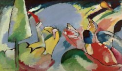 Wassily Kandinsky "Improvisation" 125 x 73 cm