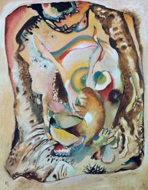 Wassily Kandinsky „Bild Auf Dem Hellen Grund“ 78 x 100 cm 1