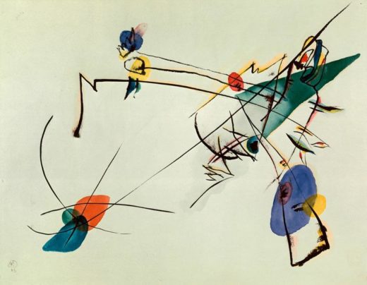 Wassily Kandinsky „Einfach Aquarell“ 28 x 21 cm 1