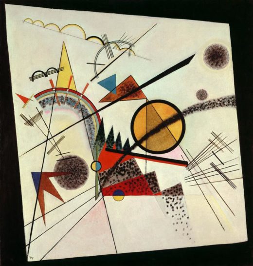 Wassily Kandinsky „Im Schwarzenereck“ 93 x 97 cm 1