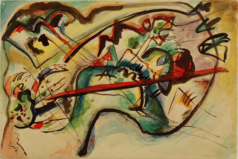 Kunstdruck Kandinsky Ohne Titel Von Kandinsky