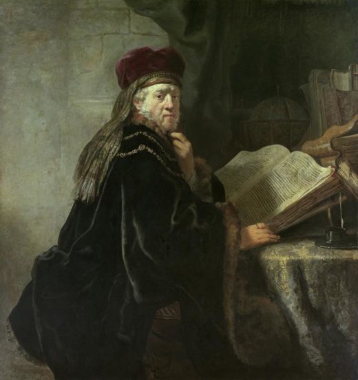 Rembrandt “Ein-Gelehrter-im-Studierzimmer“ 73 x 94 cm 1