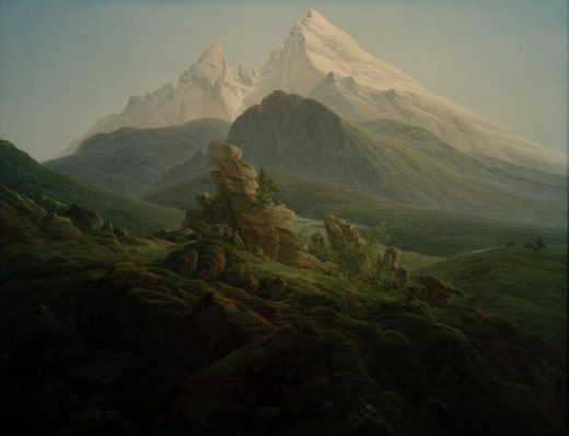 Caspar David Friedrich „Der Watzmann“  170 x 135 cm 1