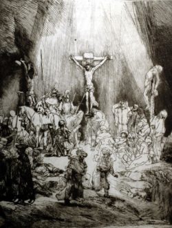 Rembrandt “Kreuzigung“ 38.7 x 45 cm