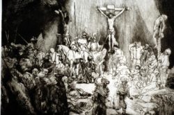 Rembrandt “Kreuzigung“ 23.8 x 18.8 cm
