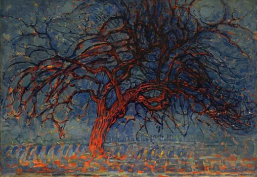 Piet Mondrian „Der rote Baum“ 75 x 99 cm 1