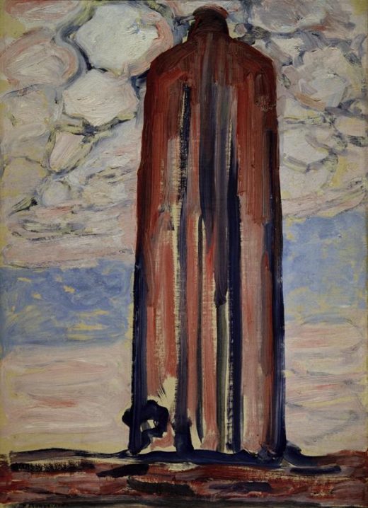 Piet Mondrian „Leuchtturm in Westkapelle“ 71 x 52 cm 1