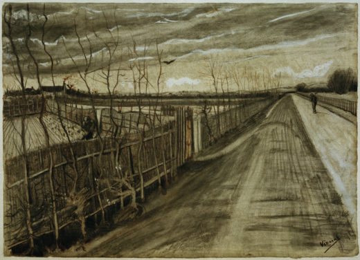 Vincent van Gogh “Landstraße” 24,6 x 34,4 cm 1
