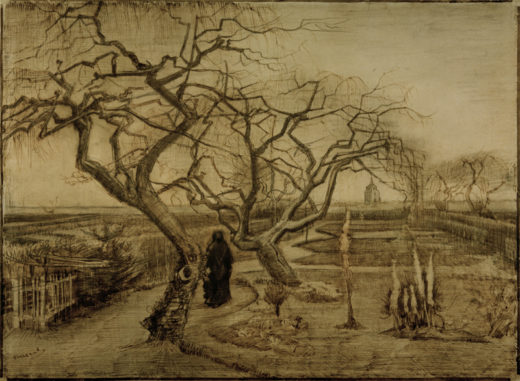 Vincent van Gogh “Garten im Winter” 40,3 x 54,6 cm 1