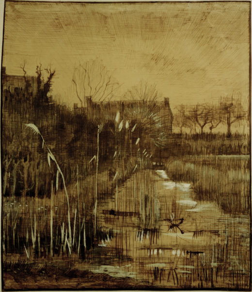 Vincent van Gogh “Graben” 42,3 x 34,5 cm 1