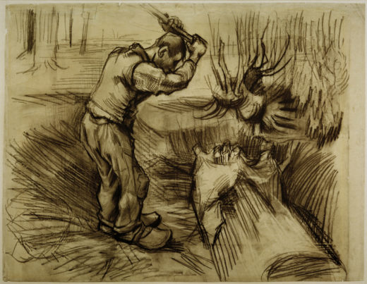Vincent van Gogh “Holzfaeller” 45 x 55,5 cm 1