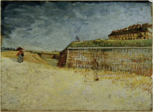 Vincent van Gogh “Die Festungswaelle von Paris”, 39,5 x 53,5 cm 1