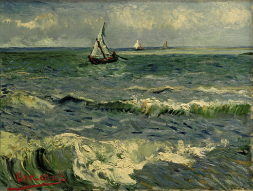 Vincent van Gogh “Boote auf See 51 x 64 cm 1