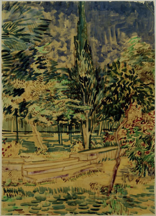 Vincent van Gogh “Stufen im Garten der Heilanstalt” 63,1 x 45,6 cm 1