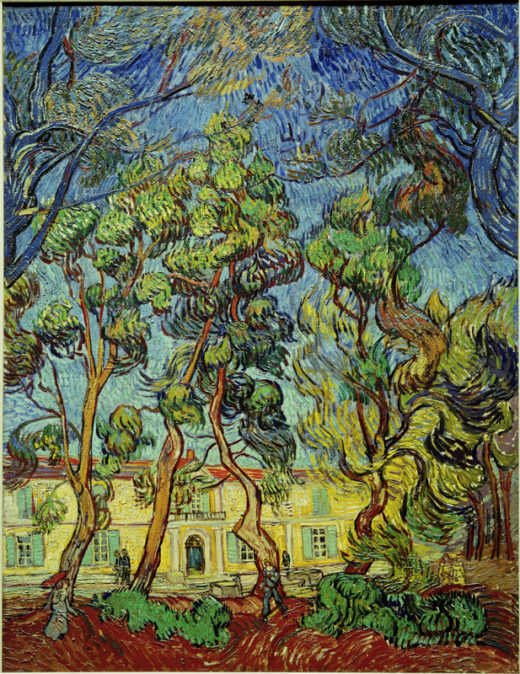 Vincent van Gogh “Heilanstalt in Saint-Rémy” (Heilanstalt Saint-Paul-de-Mausole in Saint-Rémy-de-Provence) 90,2 x 73,3 cm 1