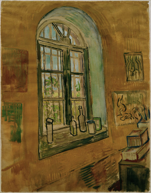Vincent van Gogh “Atelierfenster” 61,5 x 47 cm 1