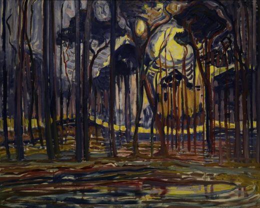 Piet Mondrian „Wald bei Oele“ 128 x 158 cm 1