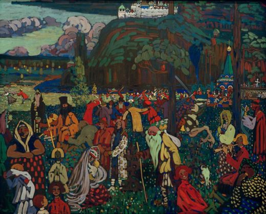 Wassily Kandinsky „Das Bunte Leben“ 162 x 130 cm 1
