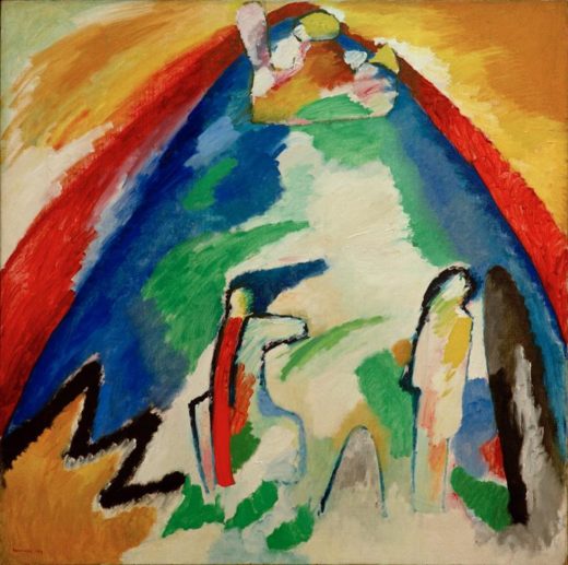 Wassily Kandinsky „Berg“ 109 x 109 cm 1