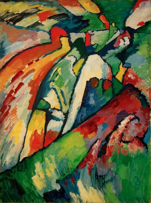 Wassily Kandinsky „Improvisation Sturm“ 97 x 131 cm 1
