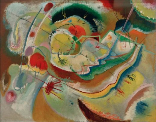 Wassily Kandinsky „Kleines Bild Mit Gelb“ 100 x 78 cm 1