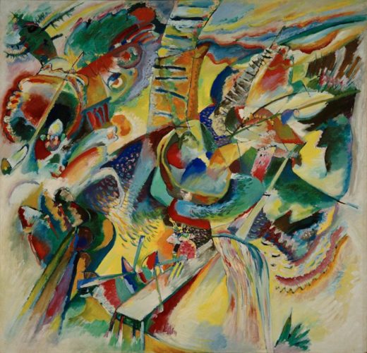 Wassily Kandinsky „Improvisation Klamm“ 110 x 110 cm 1
