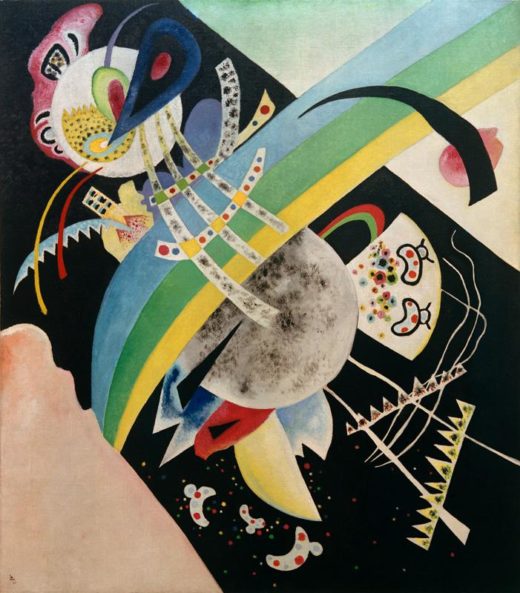 Wassily Kandinsky „Kreise Auf Schwarz“ 120 x 136 cm 1