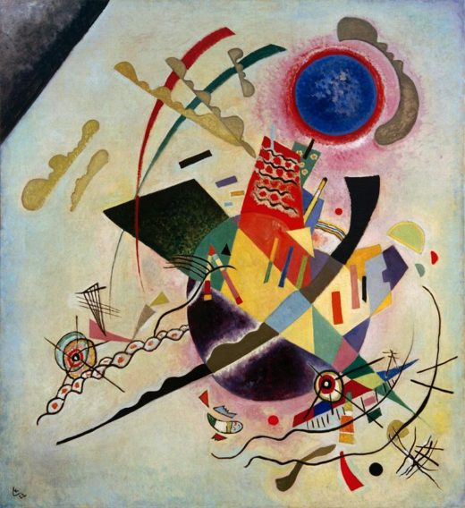 Wassily Kandinsky „Blauer Kreis“ 99 x 109 cm 1