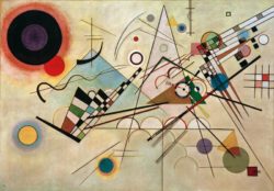 Wassily Kandinsky "Komposition" 201 x 140 cm
