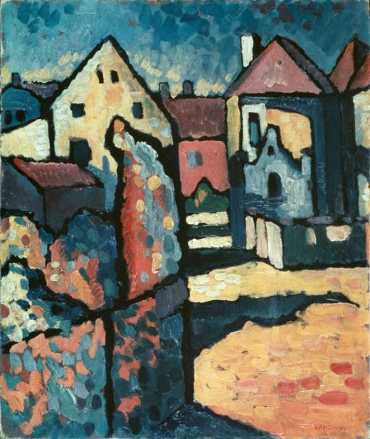 Wassily Kandinsky „Dorf“ 44 x 52 cm 1