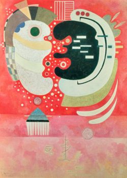 Wassily Kandinsky "Entre Deux" 97 x 130 cm
