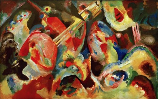 Wassily Kandinsky „Improvisation Sintflut“ 150 x 95 cm 1