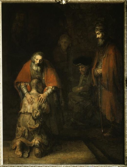 Rembrandt “Die-Heimkehr-des-verlorenen-Sohnes“ 39 x 42 cm 1