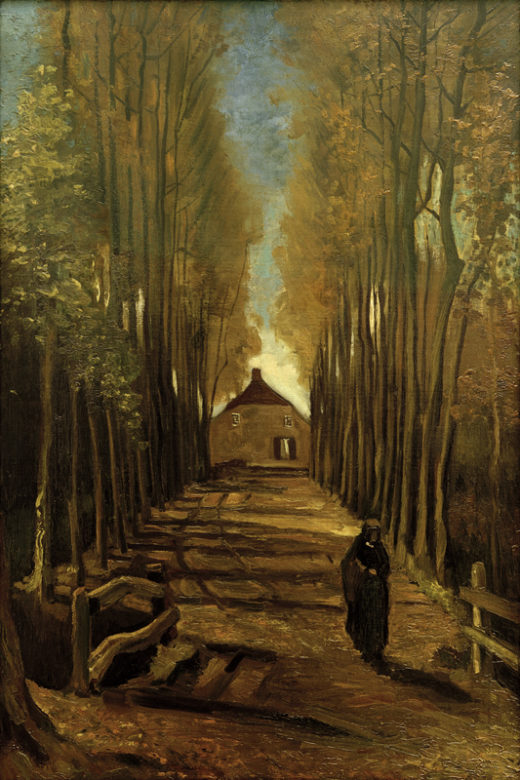 Vincent van Gogh “Pappelallee im Herbst” 98,5 x 66 cm 1