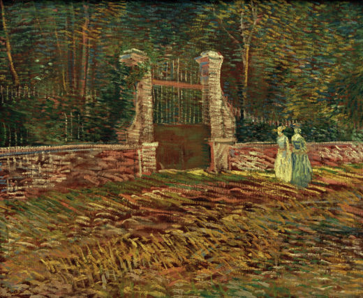 Vincent van Gogh “Eingang zum Park Voyer d’Argenson in Asnières” 54,6 x 66,8 cm 1