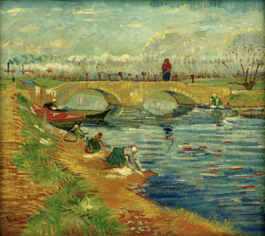 Vincent van Gogh “Pont de Gleize bei Arles” 46,8 x 51,3 cm 1