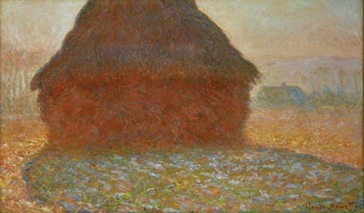 Claude Monet „Heuhaufen im Sonnenlicht“ 100 x 60 cm 1
